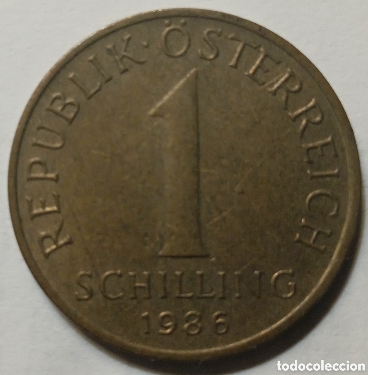 Monedas antiguas de Europa: 1 SCHILLING/1986 (AUSTRIA) - Foto 1