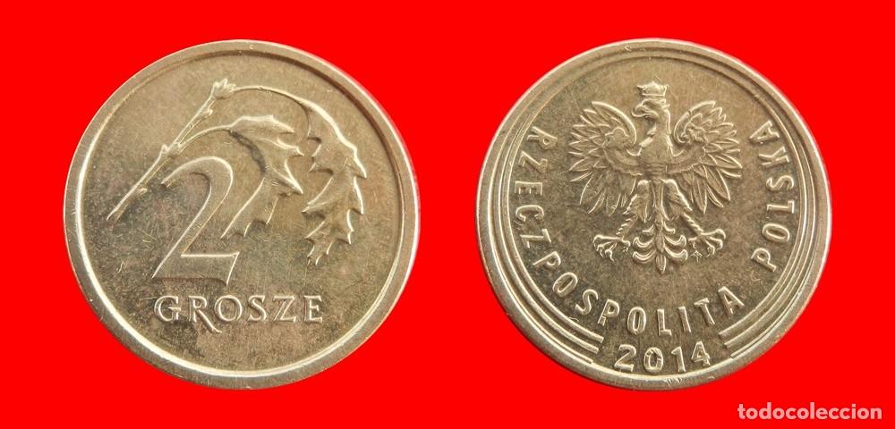 Monedas antiguas de Europa: 2 GROSZE 2014 NUEVO MODELO POLONIA-99838
