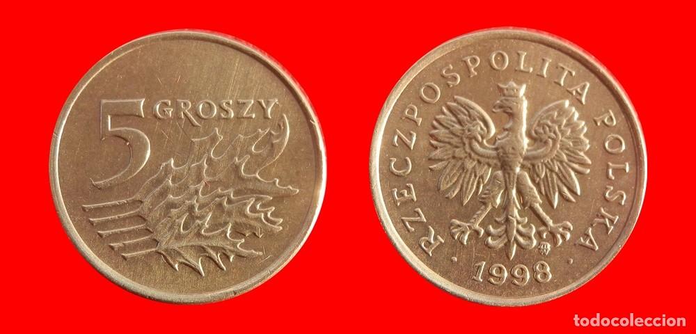 Monedas antiguas de Europa: 5 GROSZY 1998 POLONIA-99842