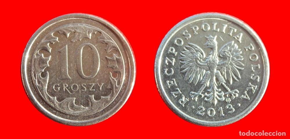 Monete antiche di Europa: 10 GROSZY 2013 POLONIA-99852
