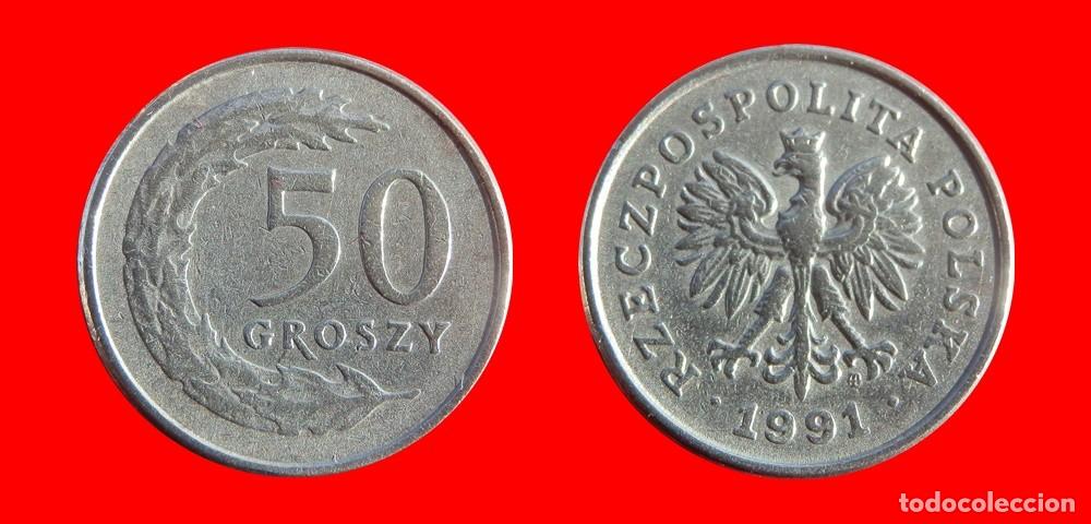 Monete antiche di Europa: 50 GROSZY 1991 POLONIA-99870