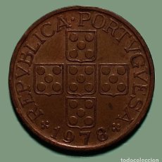 Monedas antiguas de Europa: PORTUGAL 50 CENTAVOS; AÑO 1978 ; KM#596; CIRCULADA -DESMONETIZADA-