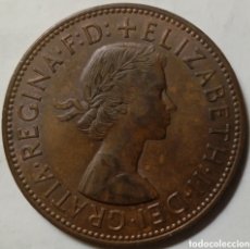 Monedas antiguas de Europa: 1 PENNY/1962 (GRAN BRETAÑA)