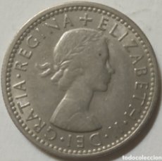Monedas antiguas de Europa: 6 PENCE/1964 (GRAN BRETAÑA)