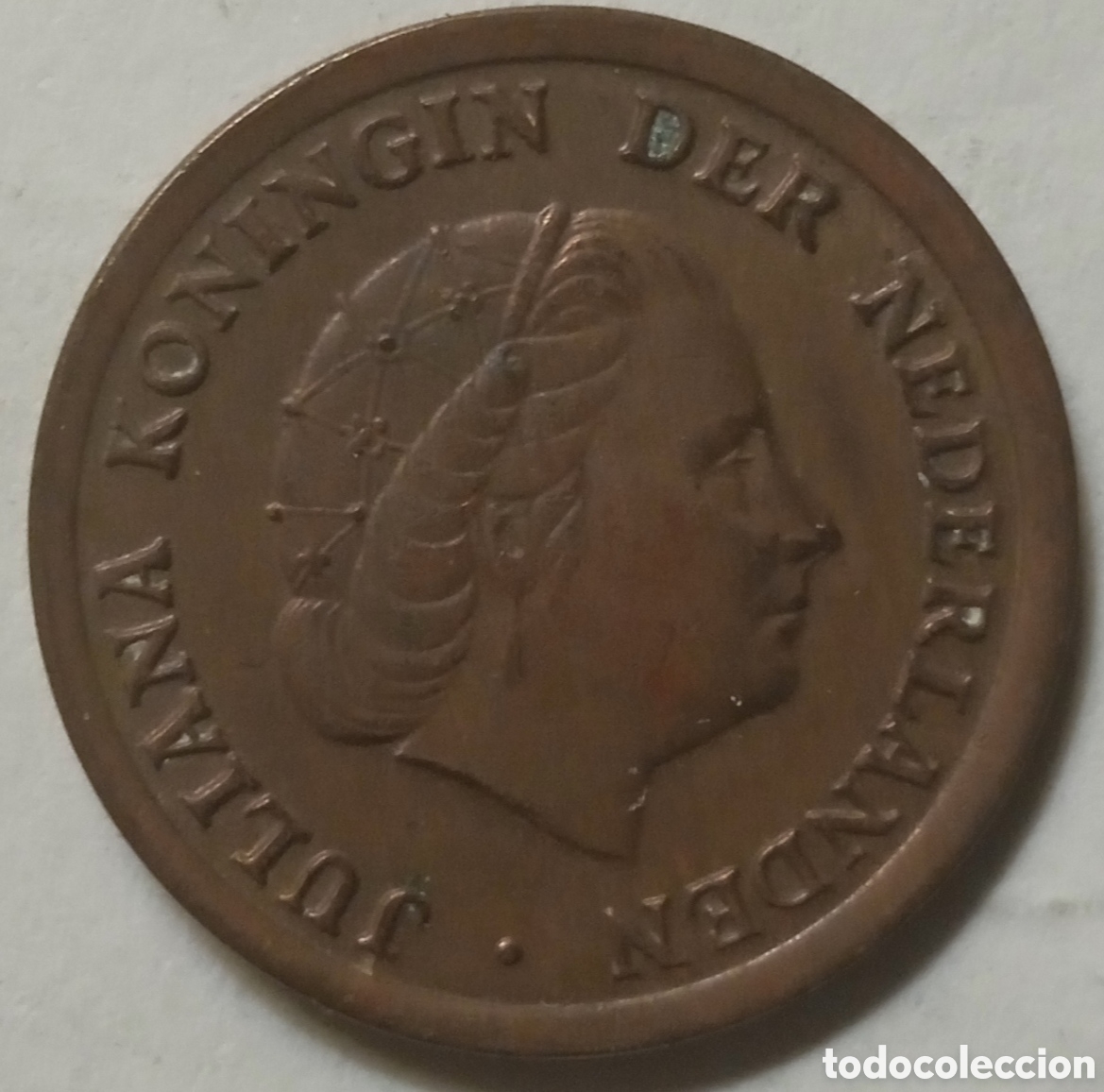 Monedas antiguas de Europa: 1 CENT/1964 (HOLANDA) - Foto 2