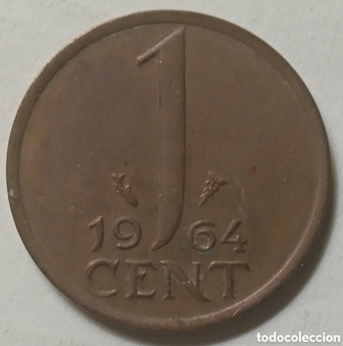 Monedas antiguas de Europa: 1 CENT/1964 (HOLANDA) - Foto 1