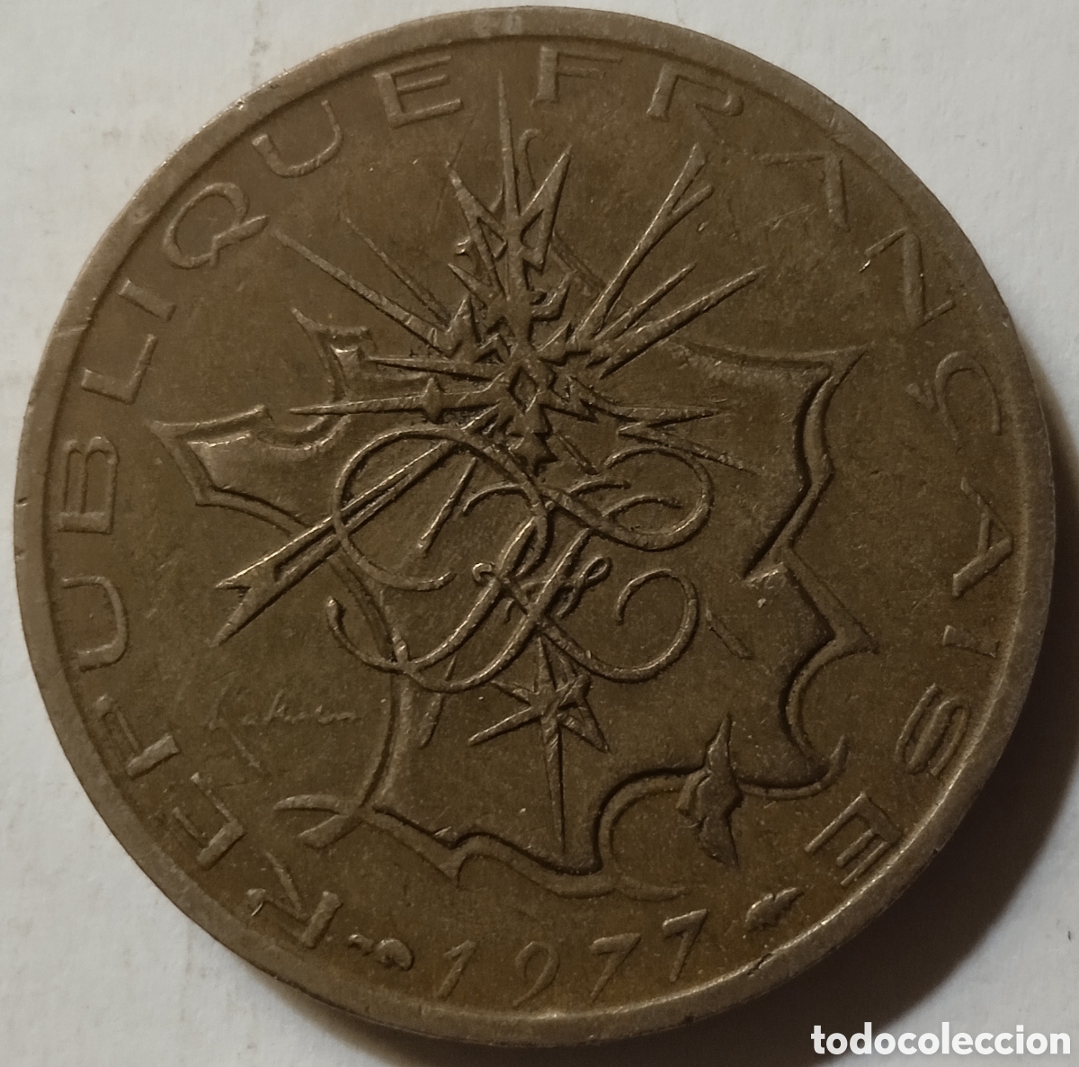 Monedas antiguas de Europa: 10 FRANCOS/1976 (FRANCIA) - Foto 1