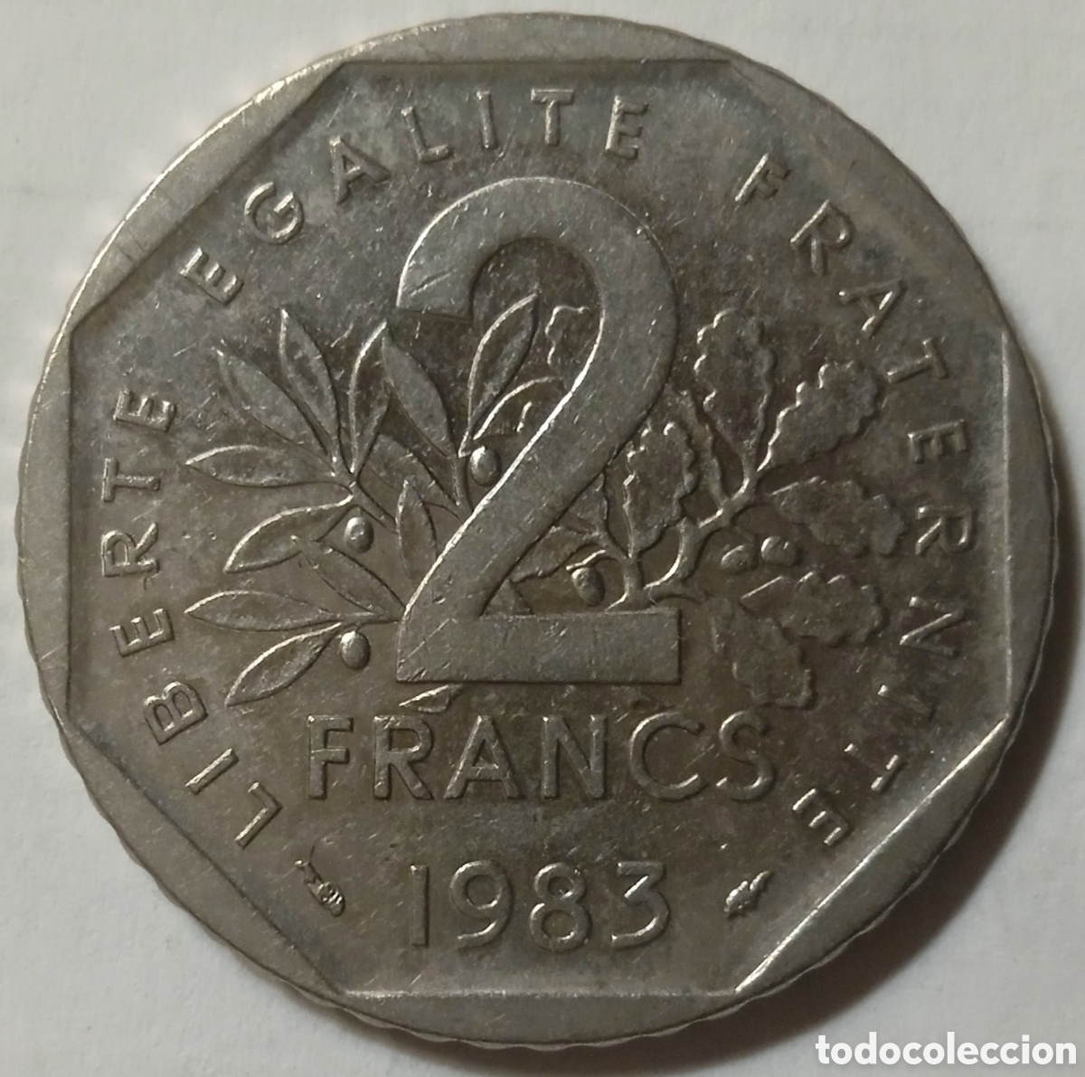 Monedas antiguas de Europa: 2 FRANCOS/1983 (FRANCIA) - Foto 1
