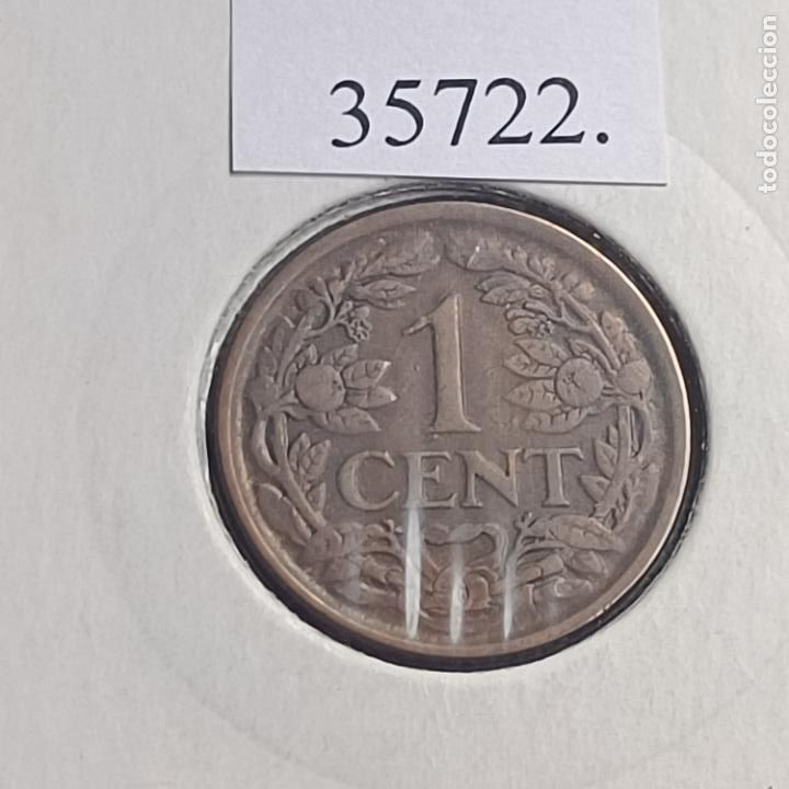 Monedas antiguas de Europa: Holanda 1 c&eacute;ntimo 1929 - Foto 2