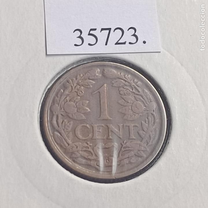 Monedas antiguas de Europa: Holanda 1 c&eacute;ntimo 1929 - Foto 2