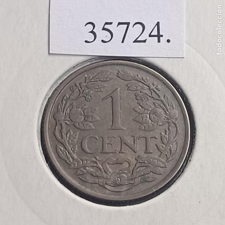 Monedas antiguas de Europa: Holanda 1 c&eacute;ntimo 1941 - Foto 2