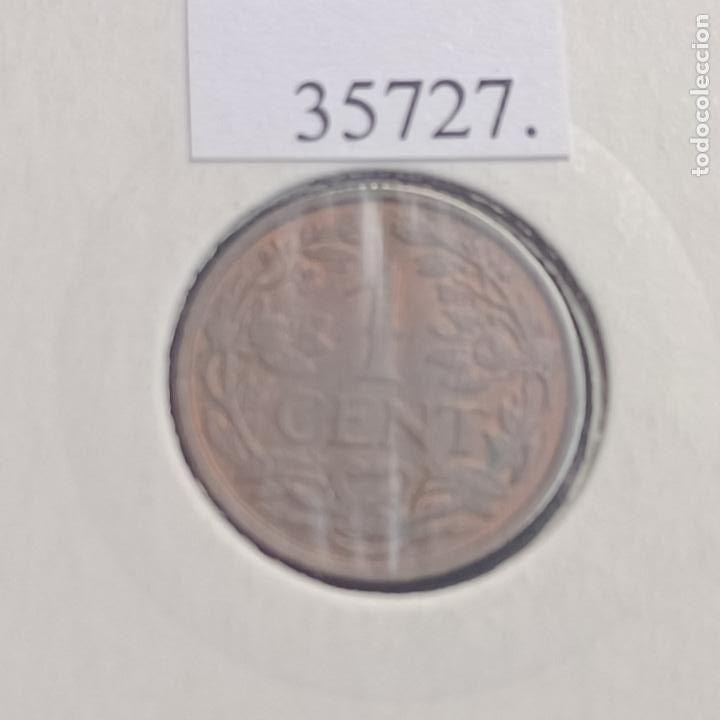 Monedas antiguas de Europa: Holanda 1 c&eacute;ntimo 1940 - Foto 2