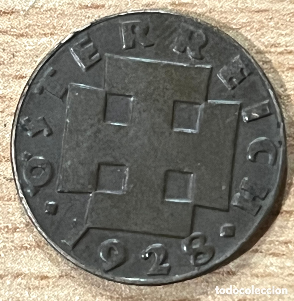 Monedas antiguas de Europa: AUSTRIA - 2 GROSCHEN - 1928 - BRONCE - Foto 2