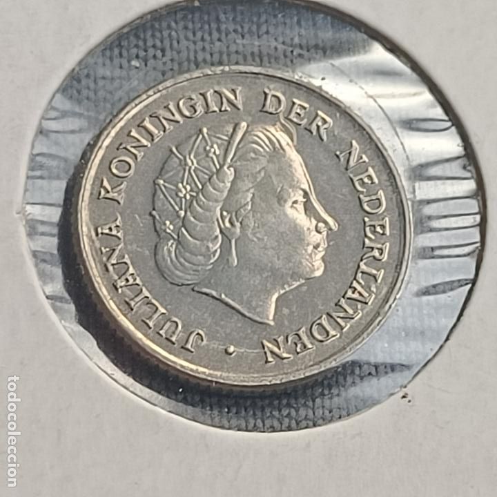 Monedas antiguas de Europa: Holanda 10 centimos 1975 - Foto 1