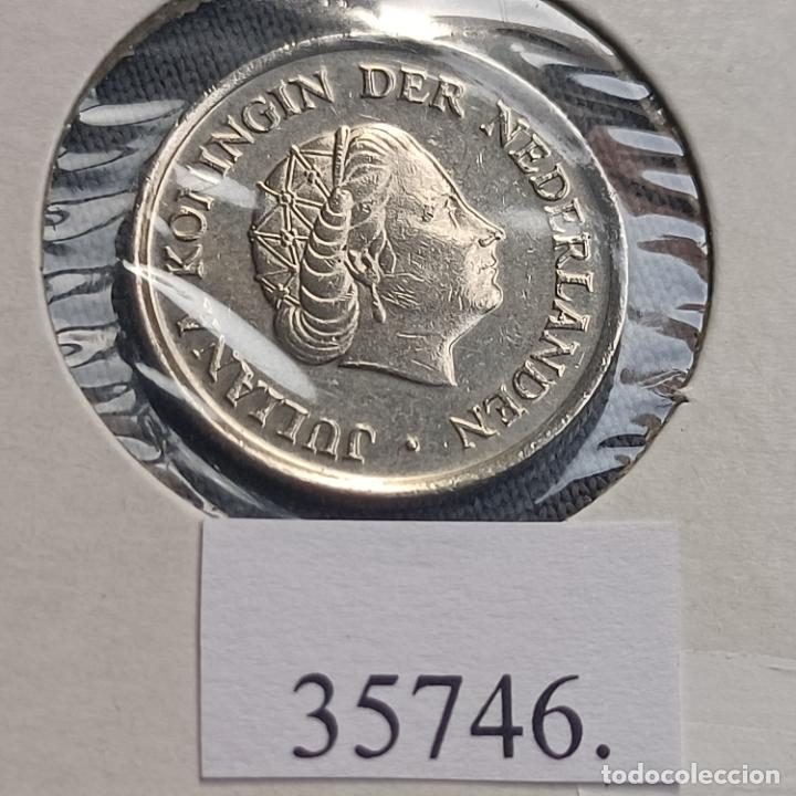 Monedas antiguas de Europa: Holanda 25 centimos 1980 - Foto 1