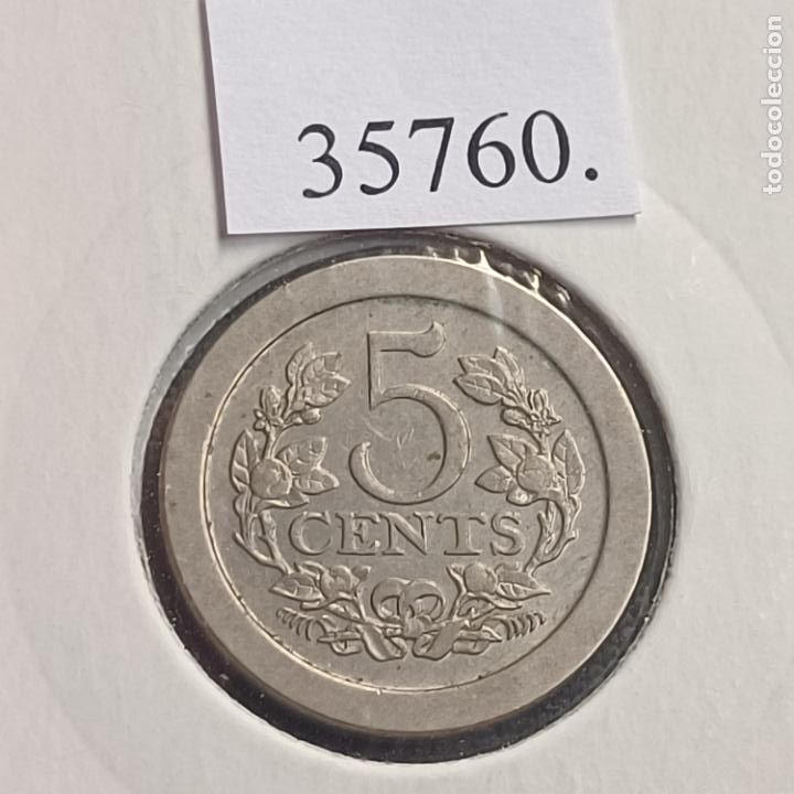 Monedas antiguas de Europa: Holanda 5 c&eacute;ntimos 1907 - Foto 3