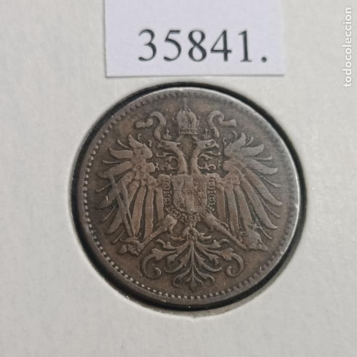 Monedas antiguas de Europa: Austria 2 heller 1894 - Foto 2