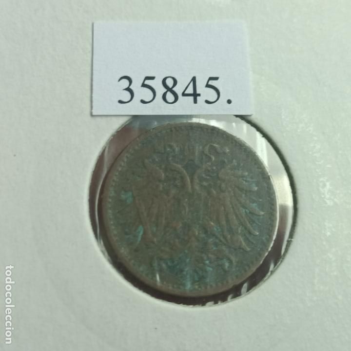 Monedas antiguas de Europa: Austria 1 heller 1895 - Foto 3