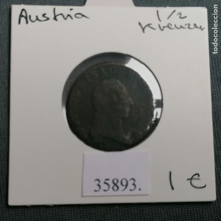 Monedas antiguas de Europa: Austria, 1/2 kreuzer - Foto 1