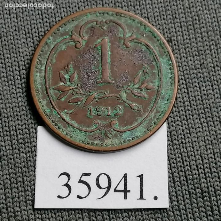 Monedas antiguas de Europa: Austria 1 heller 1912 - Foto 1