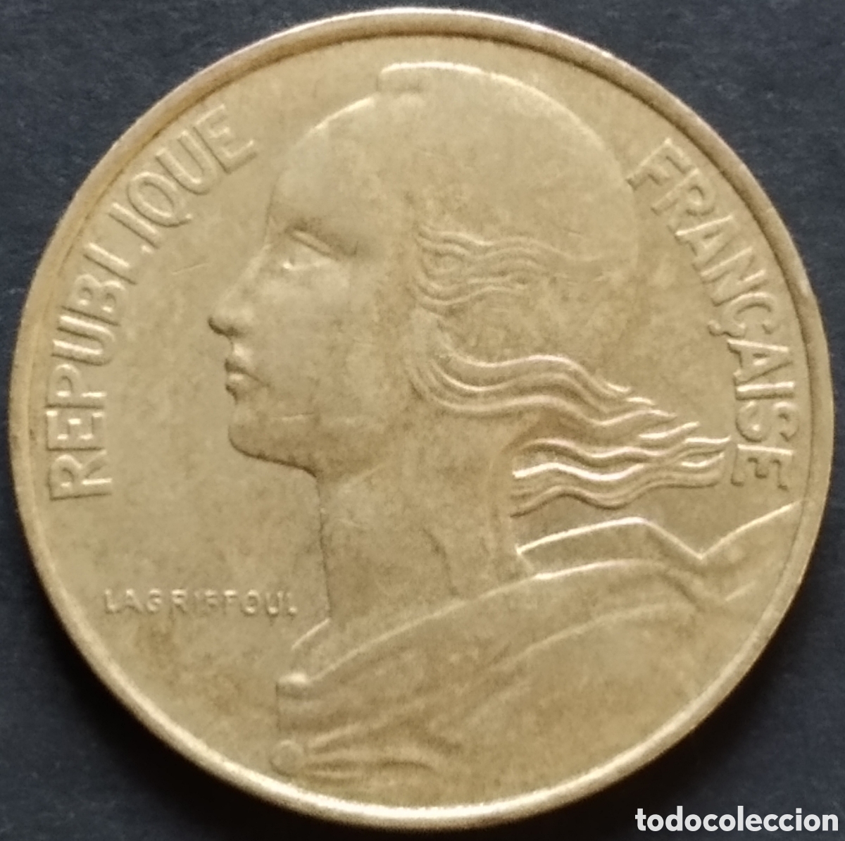 Monedas antiguas de Europa: MONEDA - FRANCIA 10 CENTIMOS 1995 - Foto 2