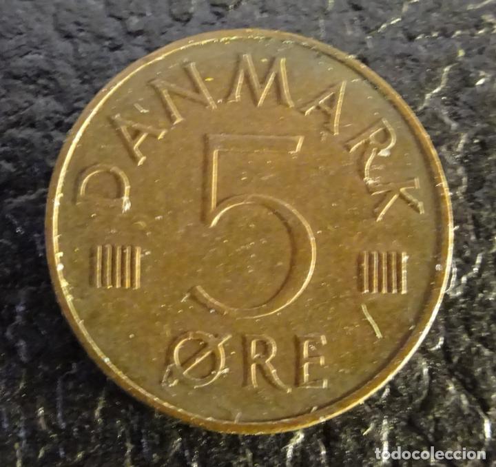 Monedas antiguas de Europa: DINAMARCA 5 ORE 1982 - Foto 2