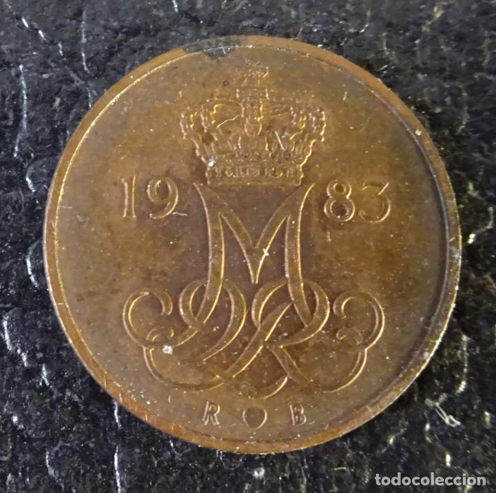 Monedas antiguas de Europa: DINAMARCA 5 ORE 1983 - Foto 1