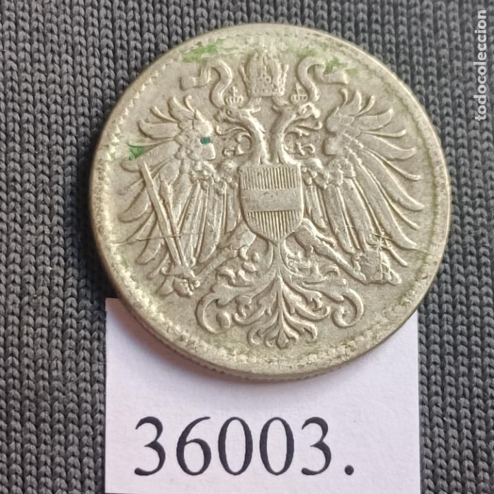 Monedas antiguas de Europa: Austria 10 heller 1916 - Foto 2