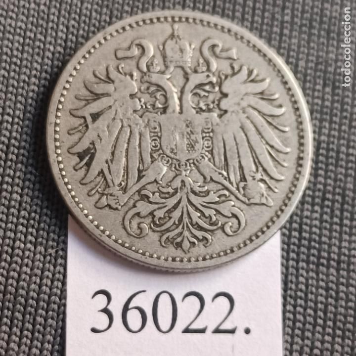 Monedas antiguas de Europa: Austria 10 heller 1894 - Foto 2