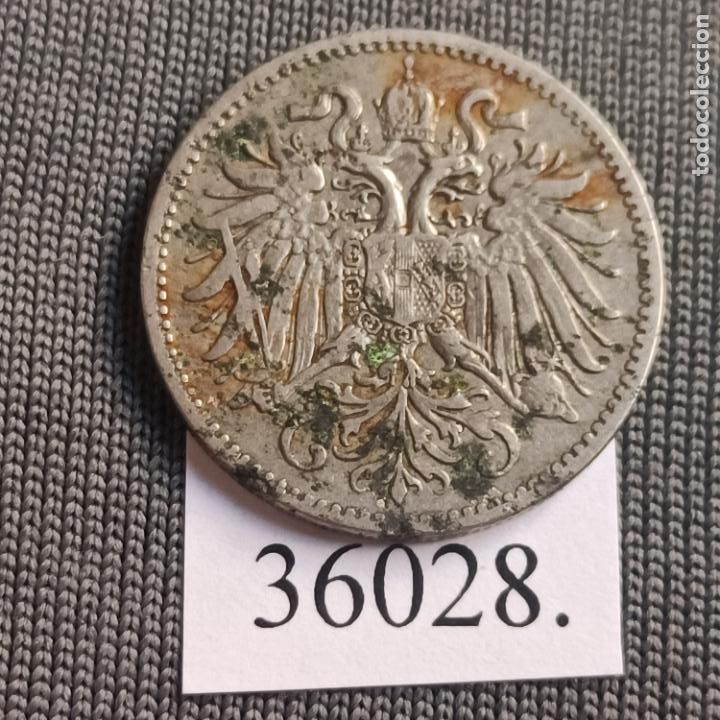Monedas antiguas de Europa: Austria 10 heller 1895 - Foto 2