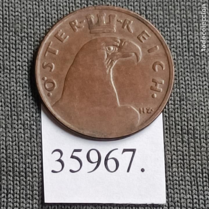Monedas antiguas de Europa: Austria 1 groschen 1936 - Foto 2