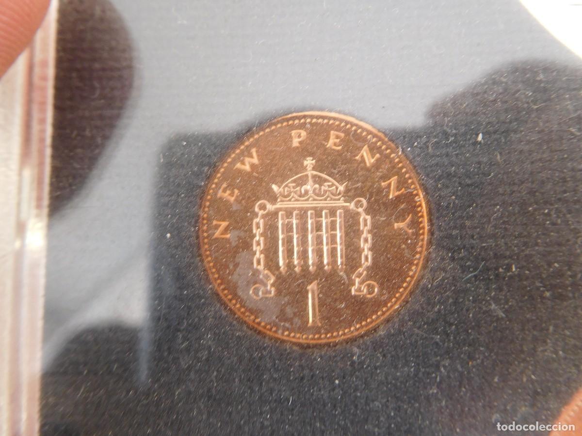 Monedas antiguas de Europa: Set de monedas inglesas a&ntilde;o 1971 Proof - Foto 6