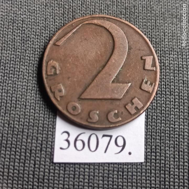Monedas antiguas de Europa: Austria 2 groschen 1925 - Foto 2