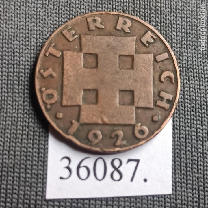 Monedas antiguas de Europa: Austria 2 groschen 1926 - Foto 2