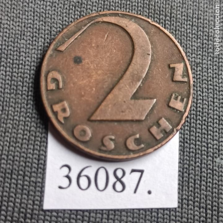 Monedas antiguas de Europa: Austria 2 groschen 1926 - Foto 1