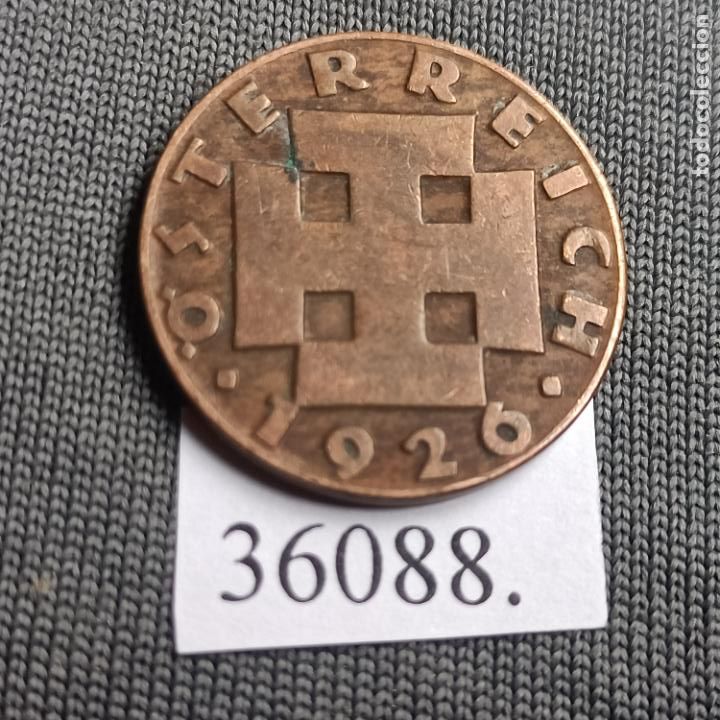 Monedas antiguas de Europa: Austria 2 groschen 1926 - Foto 1