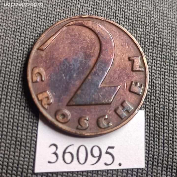 Monedas antiguas de Europa: Austria 2 groschen 1927 - Foto 1