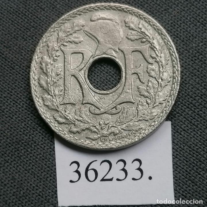 Monedas antiguas de Europa: Francia 10 c&eacute;ntimos 1938 - Foto 2