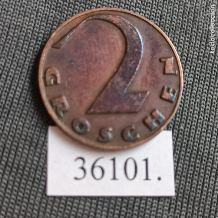 Monedas antiguas de Europa: Austria 2 groschen 1928 - Foto 1