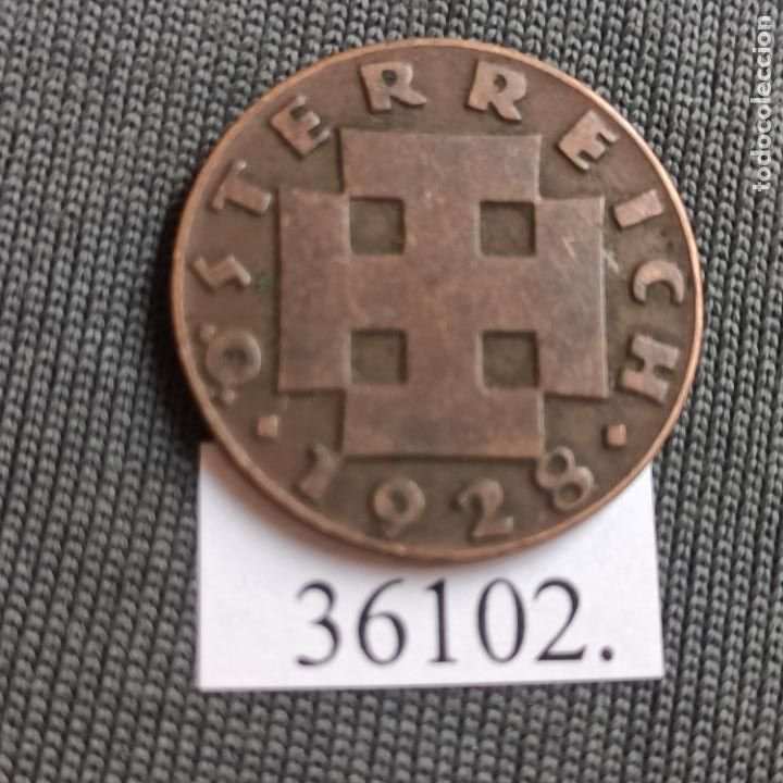 Monedas antiguas de Europa: Austria 2 groschen 1928 - Foto 1
