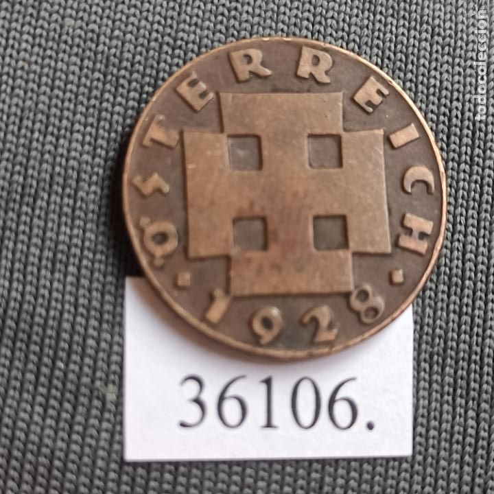 Monedas antiguas de Europa: Austria 2 groschen 1928 - Foto 1