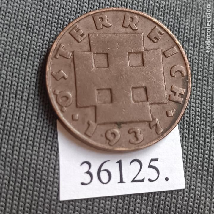 Monedas antiguas de Europa: Austria 2 groschen 1937 - Foto 1