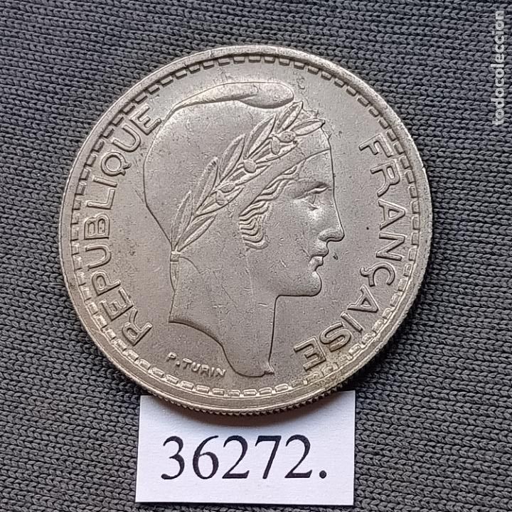 Monedas antiguas de Europa: Francia 10 francos 1949 - Foto 1