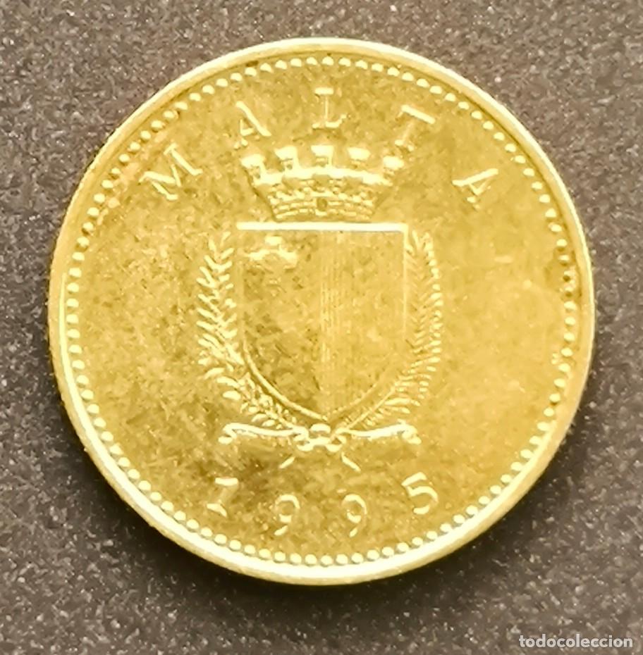 Monedas antiguas de Europa: Malta 1 centavo, 1995 - Foto 2