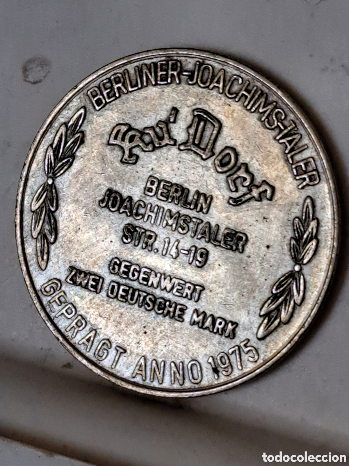 Monedas antiguas de Europa: Medalla de Alemania - Foto 2