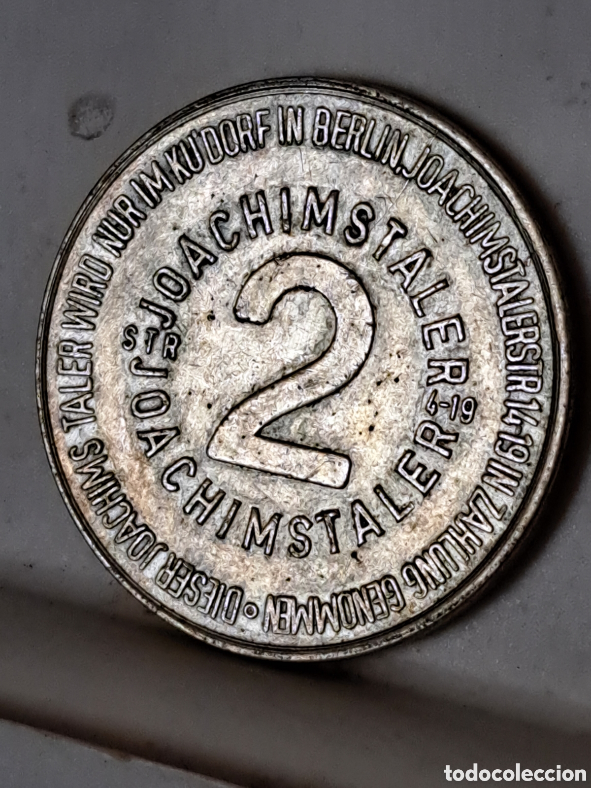 Monedas antiguas de Europa: Medalla de Alemania - Foto 1