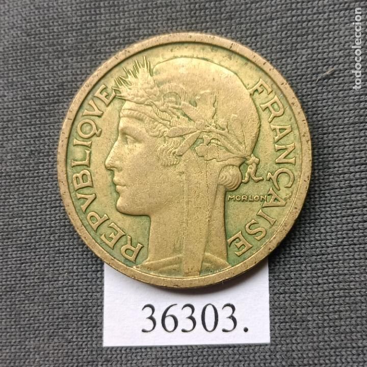 Monedas antiguas de Europa: Francia 2 francos 1937 - Foto 2