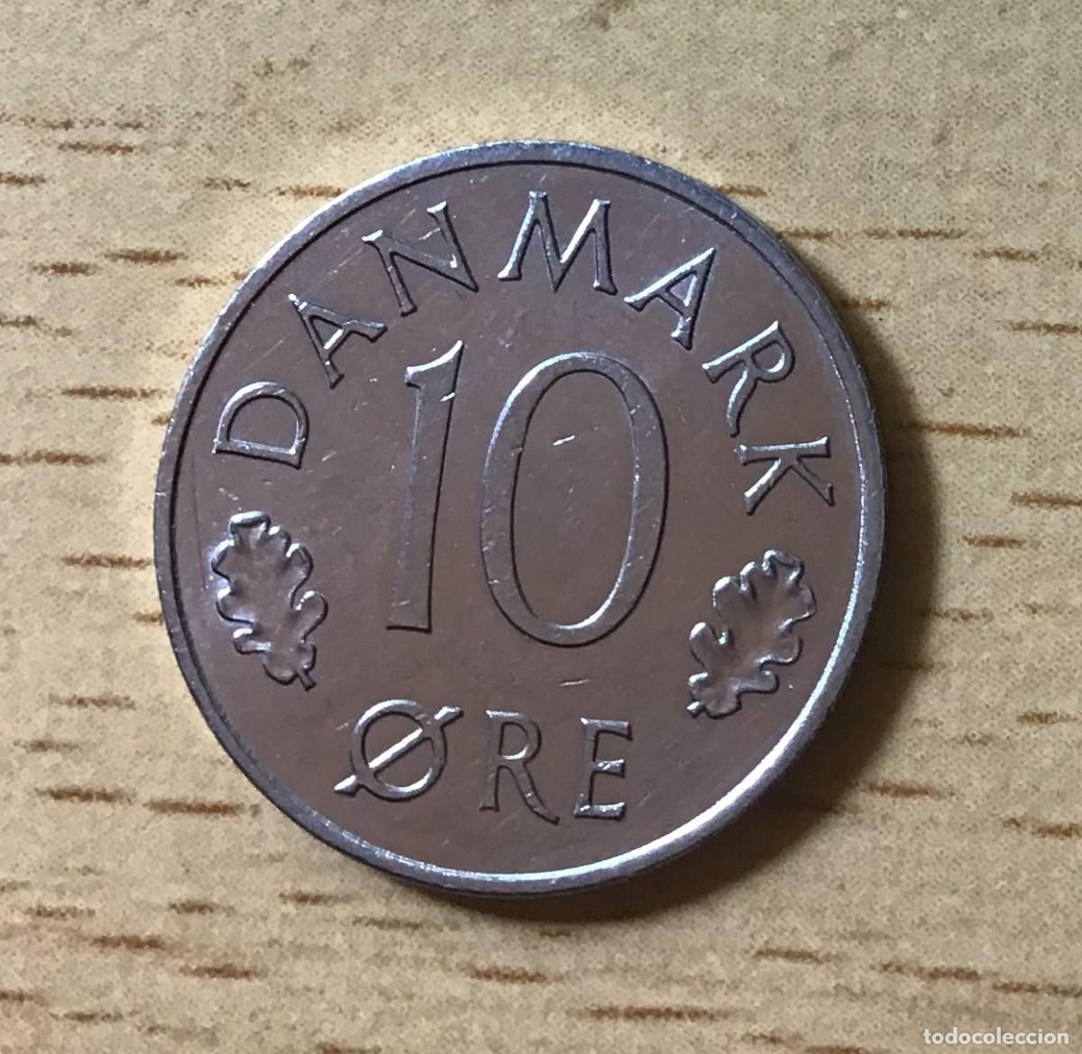 Monedas antiguas de Europa: 10 ore de Dinamarca. A&ntilde;o 1978 - Foto 1