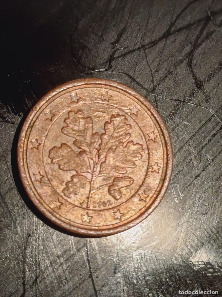 Monedas antiguas de Europa: 1 c&eacute;ntimo alemania 2002 - Foto 1