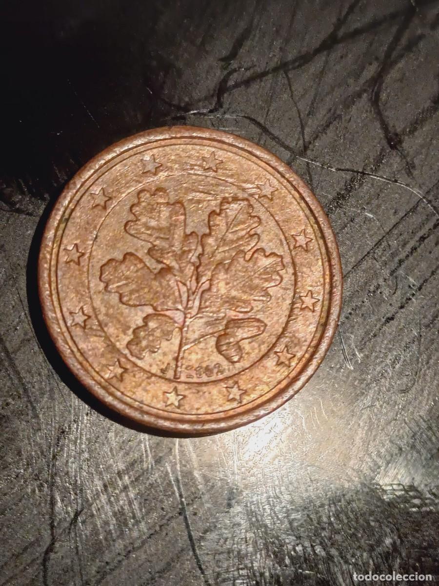 Monedas antiguas de Europa: 1 c&eacute;ntimo alemania 2002 - Foto 2